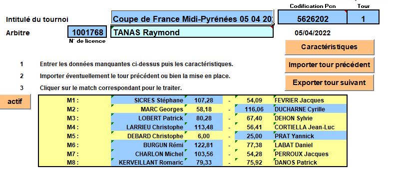 CDF huitime de finale