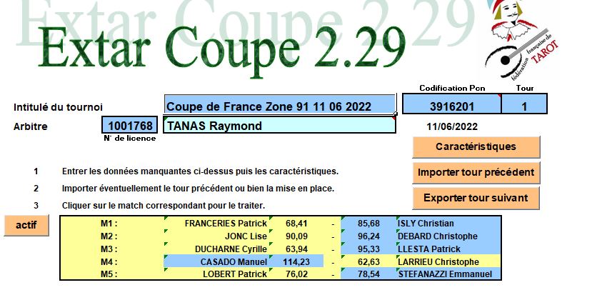 Rsultas CDF zone AM