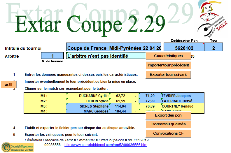 CDF tableau A