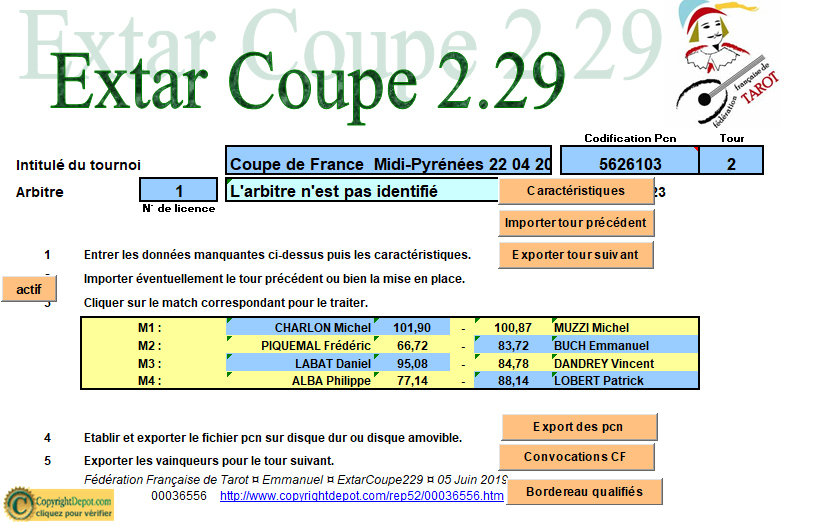 CDF tableau B