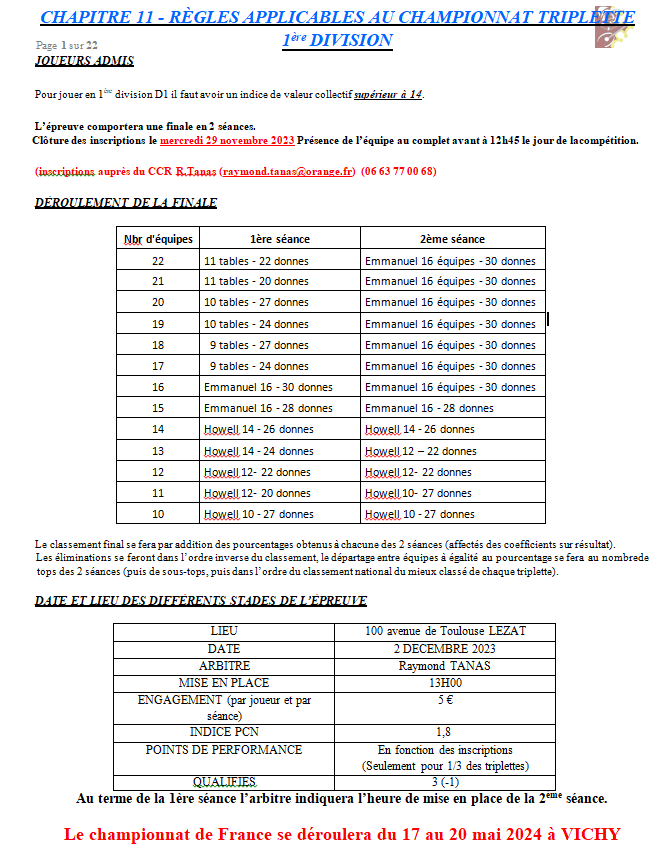 rglement TD1