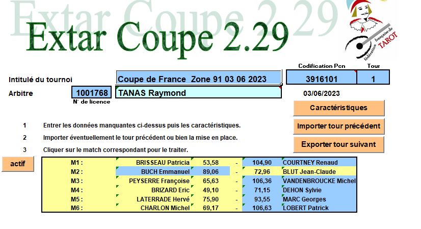 finale de zone CDF AM