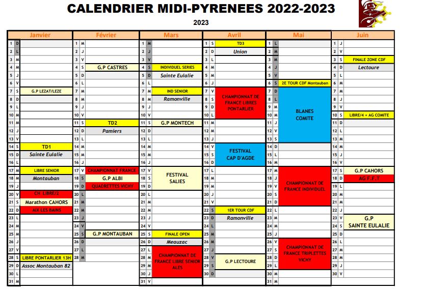 calendrier 2023 comit dfinitif rectifi