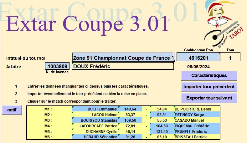 Finale de zone CDF am
