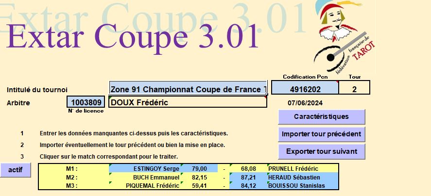 Finale de zone CDF soir