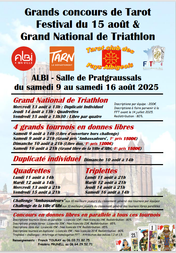 Affiche festival Albi 2025