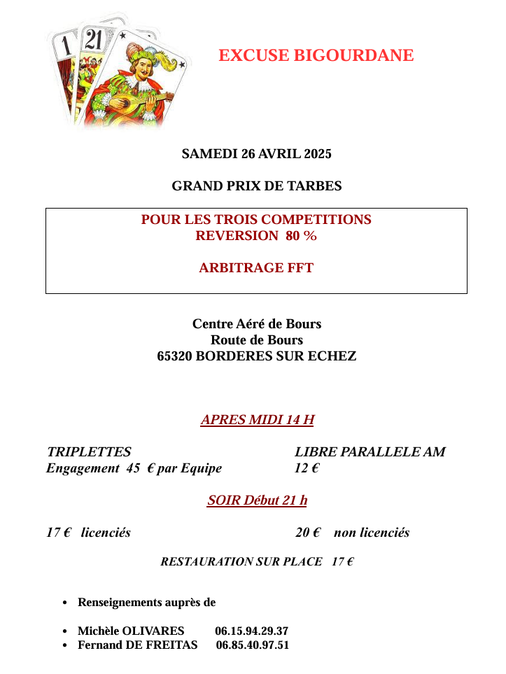 affiche GP Tarbes 2025