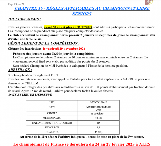 chapitre 16 libre seniors