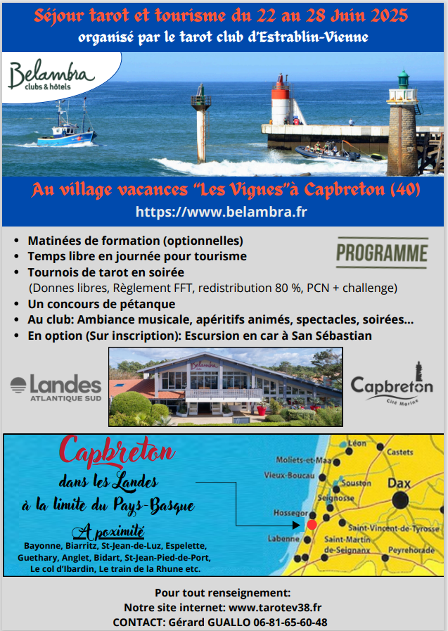 Sejour tarot Estrablin 22 au 28 juin 2025 page 1